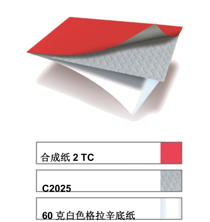 艾利合成紙不幹膠BW5560