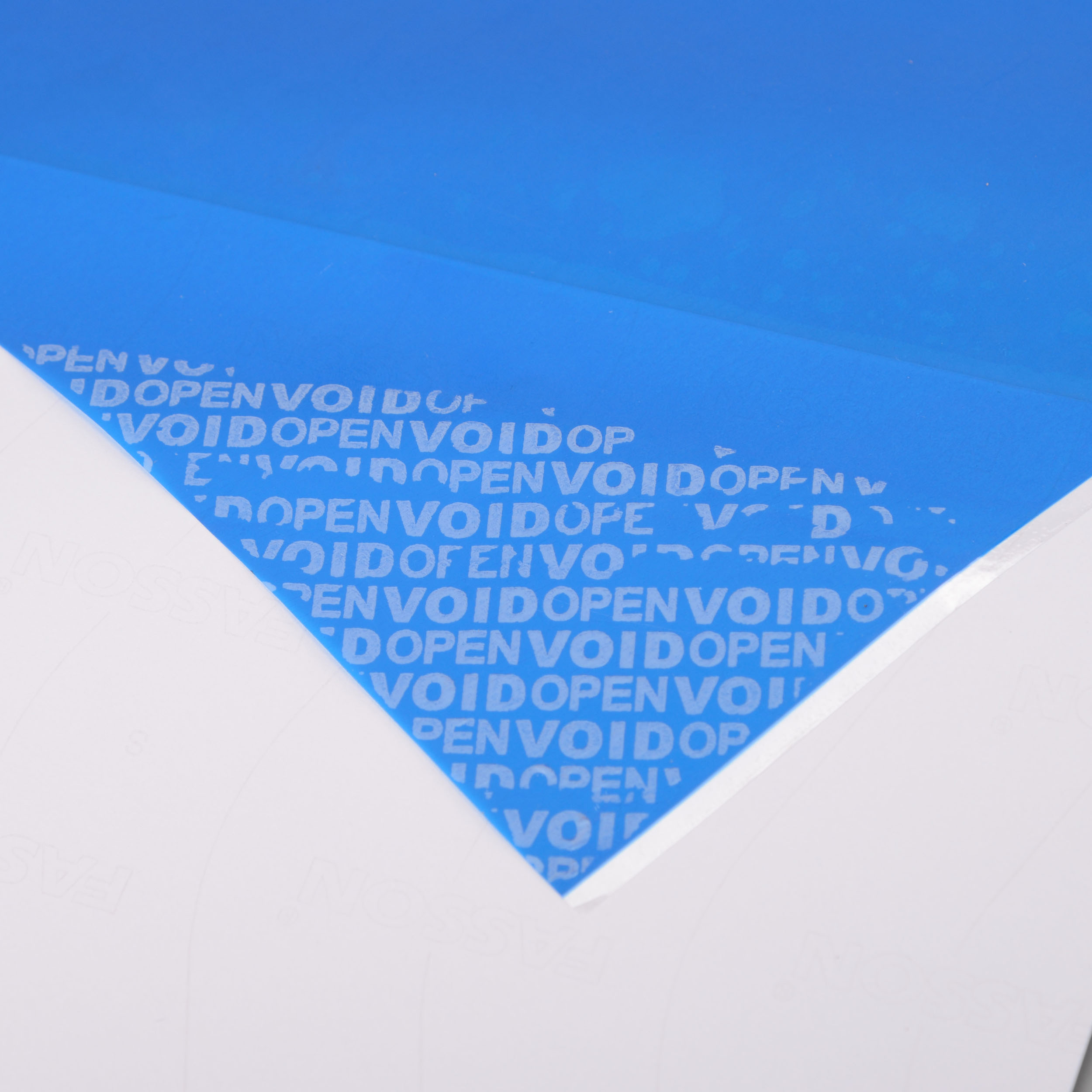 VOID防偽不幹膠標（biāo）簽材料