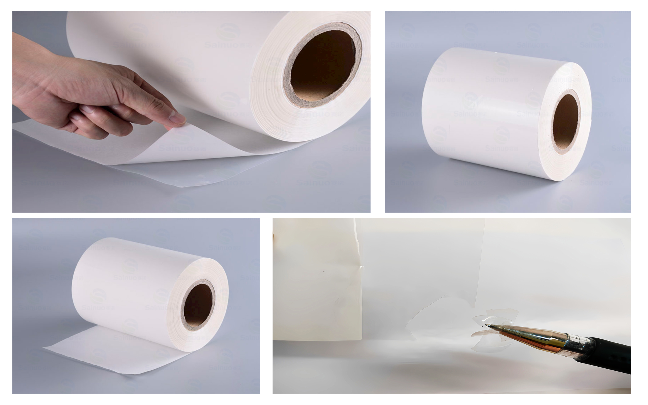 透明易碎膜不幹膠