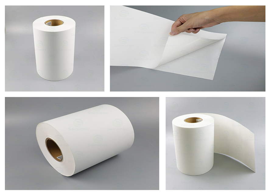 白色牛皮紙不幹膠