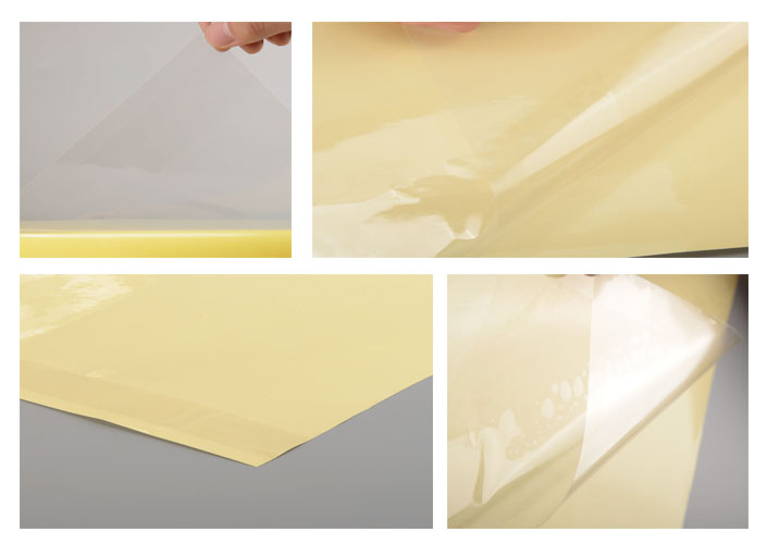 間隔膠透明PET不幹膠材料