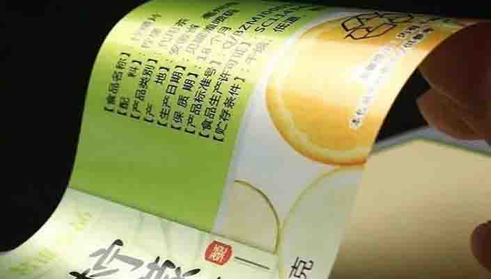 不幹（gàn）膠（jiāo）標簽覆膜（mó）