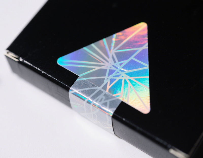 鐳射易（yì）碎紙不幹膠